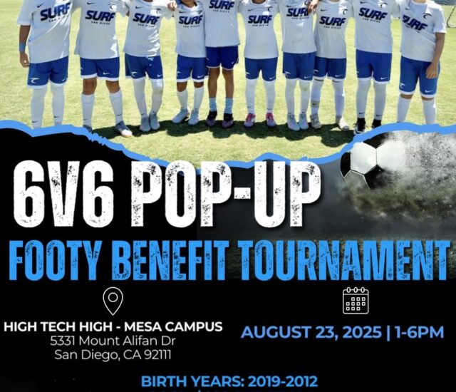 Pop Up 6v6 Footy Benefit Tournament